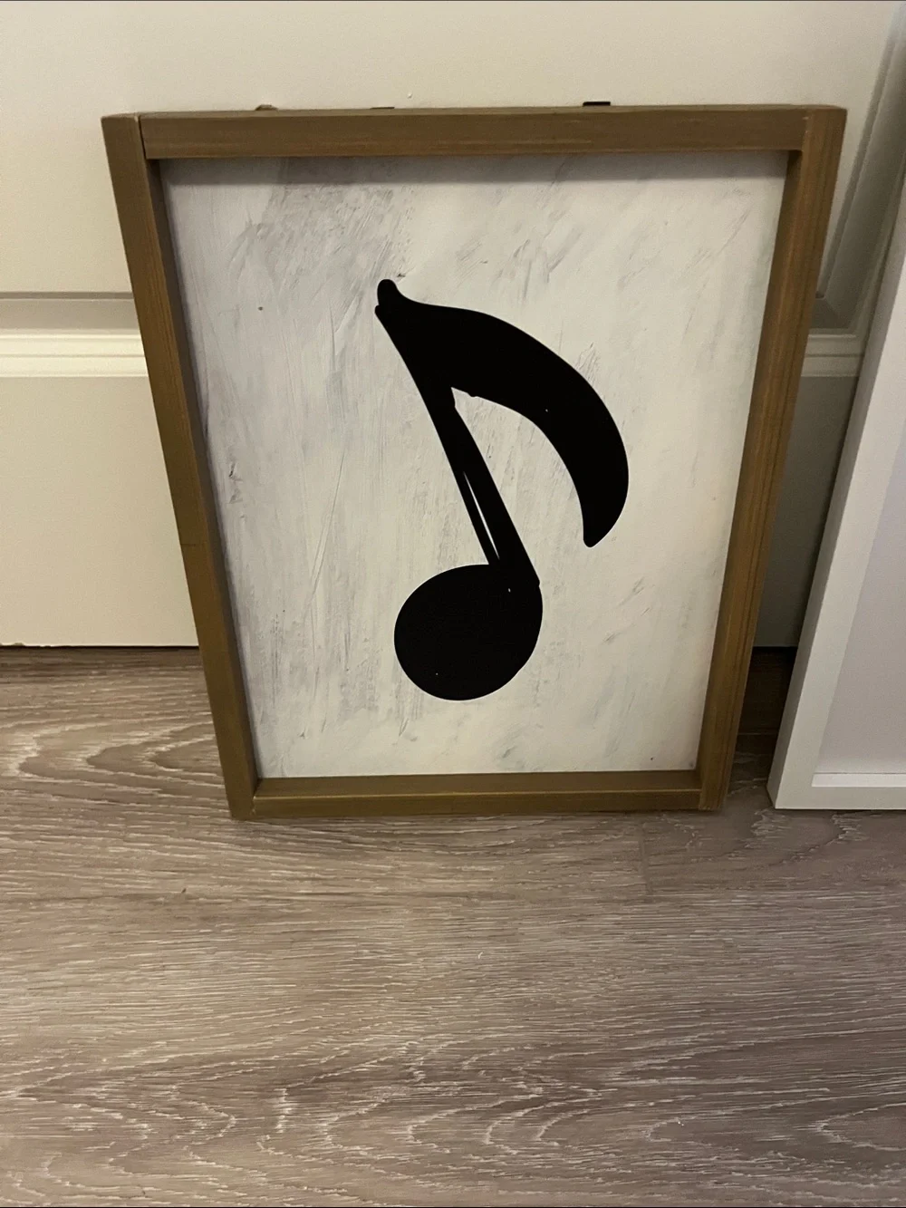 Framed Music Note Wall Art Set - dorm decoration